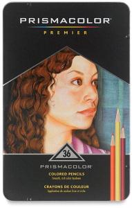 Set 36 creioane colorate Prismacolor Premier, Prismacolor, 070735928856 -  SC PROFIART SRL