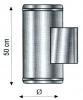 Unitate detector fum cos de fum hi line plus,