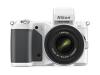 Nikon 1 v2 14 mp alb kit + 10-30 mm vr +