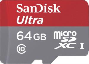 Card microSDXC Sandisk 64GB Android Mobile