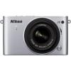 Nikon 1 j3 14 mp argintiu kit + 10-30mm vr
