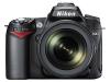 Nikon d90 12 mp negru kit + af-s 18-105 mm vr