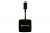 Transcend RDC2 USB 3.0 (3.1 Gen 1) Type-C Negru cititoare de carduri