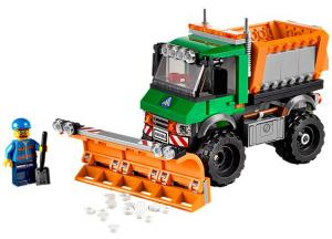 LEGO City Camion cu plug pentru zapada