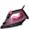 Fier de calcat Braun TexStyle 1 SI1070PU, 2000 W, abur variabil 25g/min, jet de abur 130g/min, rezervor 220 ml, talpa ceramica, sistem antipicurare, Negru/Violet