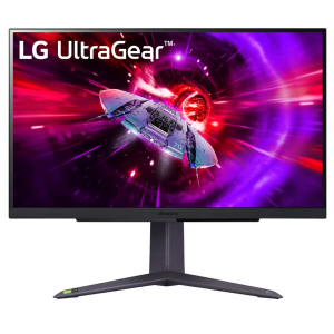 Monitor Gaming IPS LED LG UltraGear 27" 27GR75Q, QHD (2560 x 1440), HDMI, DisplayPort, AMD FreeSync, Nvidia G-Sync, Pivot, 165 Hz, 1 ms, Negru