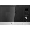 Cuptor microunde incorporabil Master Kitchen MKMW 3825-EDBK, 25 l, 5 functii gatire, Negru/Inox