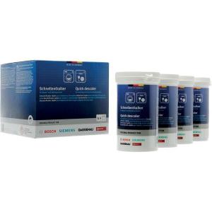 Set economic BOSCH 00312331, 4x 250g de praf curatitor pentru masinile de spalat rufe si usatoare