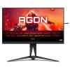 Monitor Gaming VA LED AOC 27" AG275QZN/EU, QHD (2560 x 1440), HDMI, DisplayPort, AMD FreeSync, Pivot, 240 Hz, 0.5 ms, Negru/Rosu