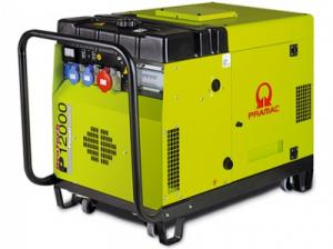 Generator de curent trifazat Pramac P12000 T,12 KVA,insonorizat-pornire automata