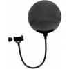 Omnitronic microphone-pop filter metal, black