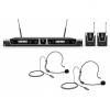 Ld systems u505 bph 2 - dual - wireless microphone system with 2 x