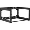 Opr406/b - wall mounted 19&quot; open frame rack - 6 unit - 450mm  -