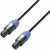 Adam Hall Cables K3 S225 SS 2000 - Speaker Cable 2 x 2.5 mm&sup2; Speakon Standard Speaker Connector 4-pole to Standard Speaker Connector 4-pole 20 m