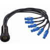 9370SL01 - 3x2.5mm TH07 Spider cable, 23A 19p SOCAPEX socket 20A 3p PwCon FCA , L. 1m