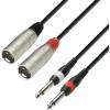 Adam hall cables k3 tmp 0100 - audio cable 2 x xlr