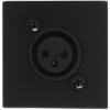 AUDAC WMI16/B Priza audio XLR RJ45 - 45x45mm - Negru