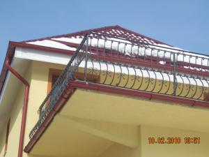Balustrade balcon fier forjat