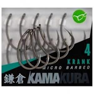 Carlige Kamakura Krank Barbed 10buc/plic Korda