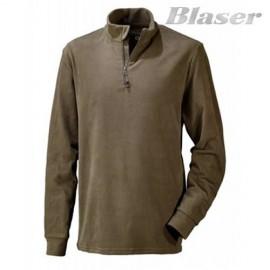 Hanorac Fleece maro Troyer basic (marimea XL), marca Blaser