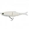 Swimbait Sub KickerPearl White 18cm, 1 buc/plic Biwaa