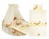 Set lenjerie pat 5 piese -  moon & stars beige