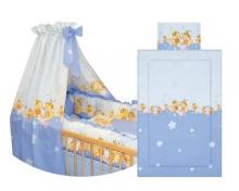 SET LENJERIE PAT cu  4 laterale late "STEFY"  - Bees Blue