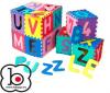 Covor puzzle spuma cifre si litere - 36 piese babygo