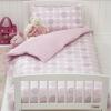 Baroo set lenjerie pat copii (2 piese) pink polka