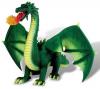 Bullyland Figurina Dragon cu flacari - Verde