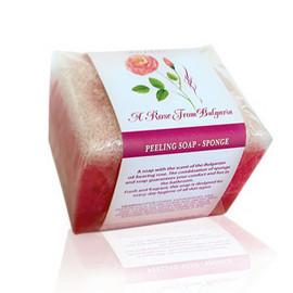 SAPUNURI NATURALE CU BURETE - Gama PEELING SPONGE SOAP