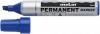 Permanent marker Jumbo, varf tesit, corp plastic, MOLIN - albastru