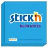 Notes autoadeziv 76 x 76 mm, 100 file, stick&quot;n - albastru neon