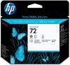 Hp c9380a (72) cap de imprimare gri si