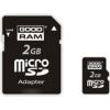 Card micro sd 2gb goodram cu adaptor secure digital