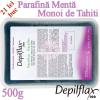 Parafina tratamente Menta si Monoi de Tahiti 500g - Depilflax