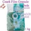 Ceara film granule verde cu azulena 1kg elastica, refolosibila -