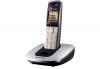 Telefon DECT Panasonic KX-TG6411FXT/FXS cu caller ID, NEGRU / ARGINTIU
