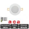 ACA Lighting Spot Vera Led Rotund 8W IP65 3000/4000/6000K