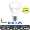 Bec led philips - corepro led bulb 2x13w a60 e27 827