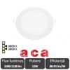 Aca lighting penu panou led rotund slim alb 12w