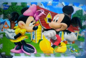 Covoare Disney 4 piese - Mickey& Minnie, Covoare Disney 4 piese - Mickey&  Minnie, 2240 - SC Marco Production SRL