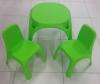 Masuta cu 2 scaunele plastic verde