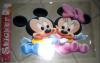 Sticker mediu Mickey si MInnie bebelusi