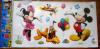 Sticker New Fashion Mickey, Minnie si Pluto