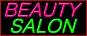 Firma luminoasa Beaty Salon
