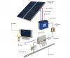 Kit fotovoltaic 130 wp - invertor 180w