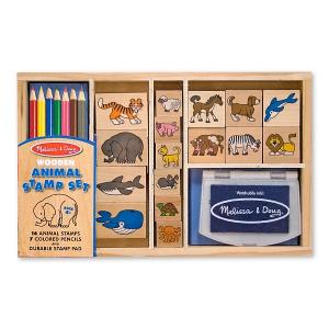 Melissa&Doug - Set de stampile cu Animale MD3798