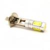 Bec h1, led cob si lupa, 12v - 7,5w,