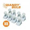 Set 8 becuri mini handy bulb, becuri fara fir cu